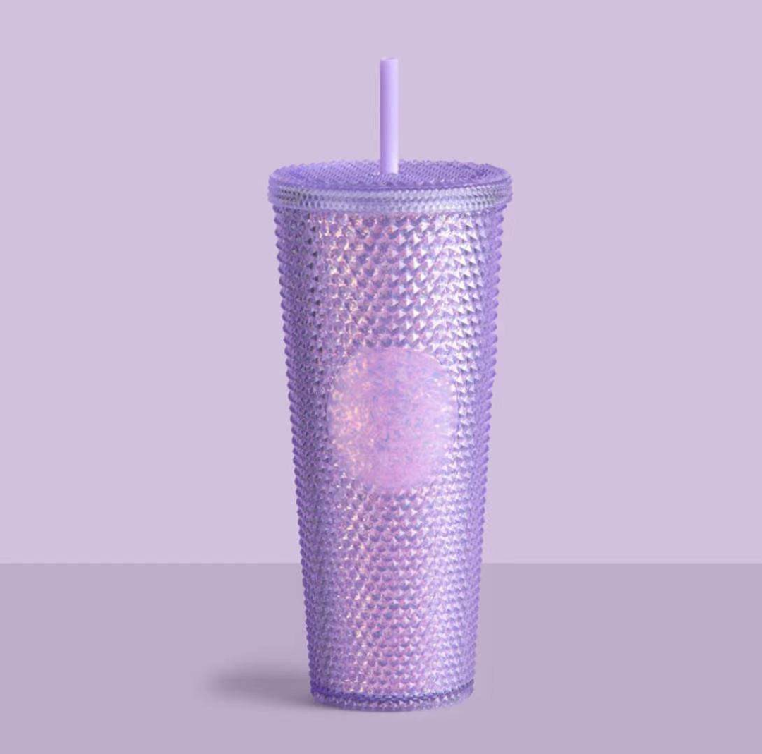 Starbucks Purple Iridescent Studded Cup