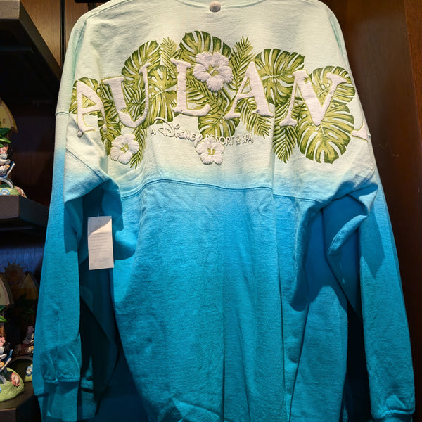 NWT Disney resort Aulani rainbow turtle spirit factory jersey size XL.