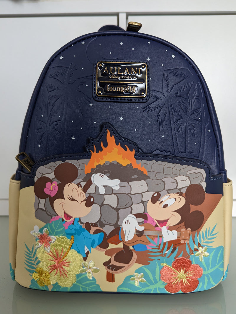Minnie & Mickey Campfire Loungefly Backpack