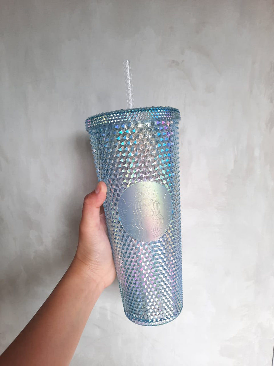International and US Starbucks Tumblers Starbucks Gray Neutral Wood Studded Overseas Cup display picture 1