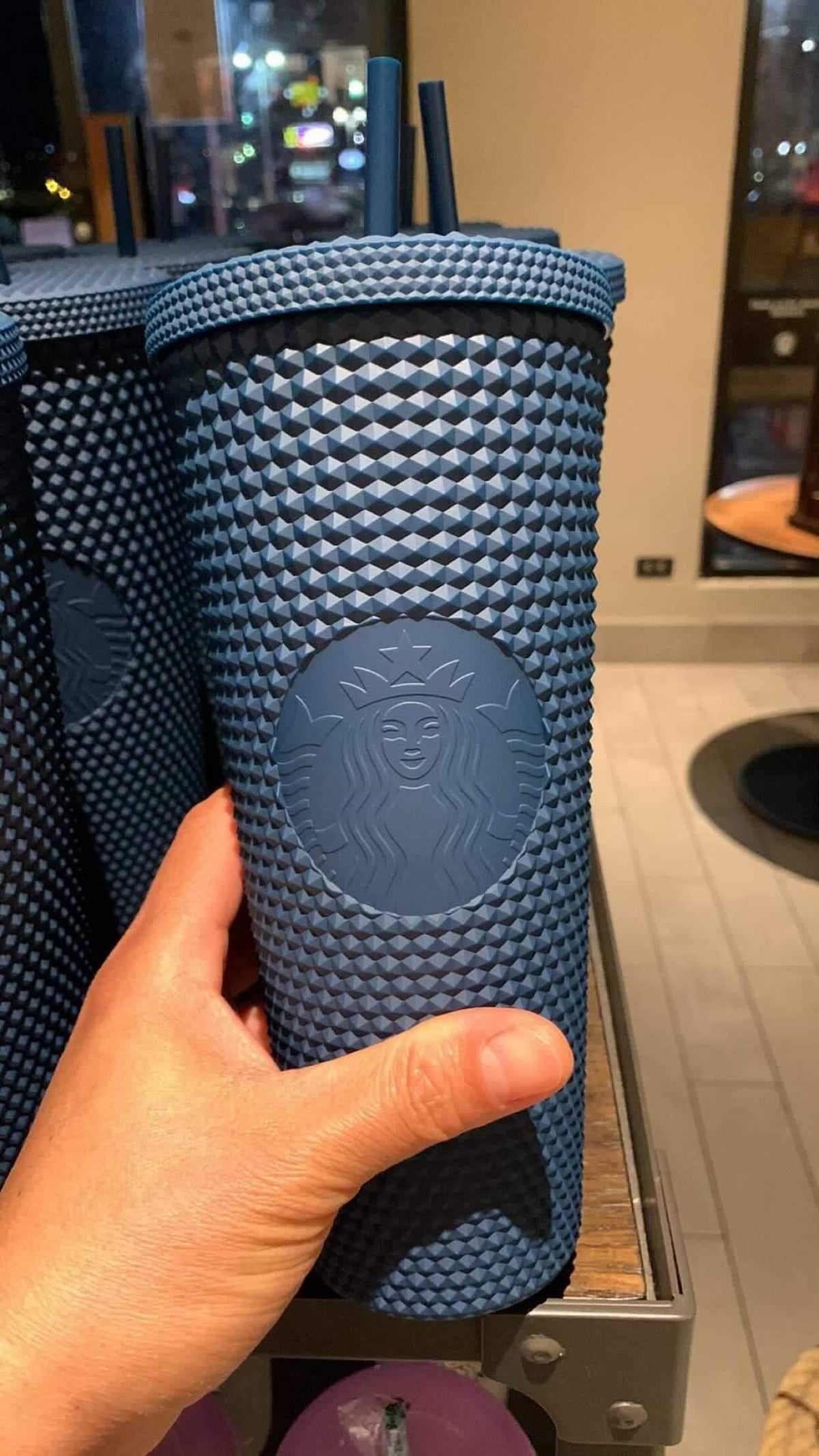 Starbucks Mexico/Caribbean Blue Sapphire Matte offers Studded