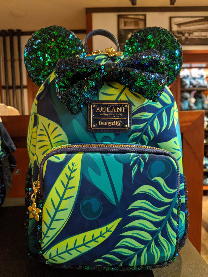 aulani loungefly mini backpack Exclusive Stitch Put together Moana Disney Aulani Hawaii Exclusive Moana