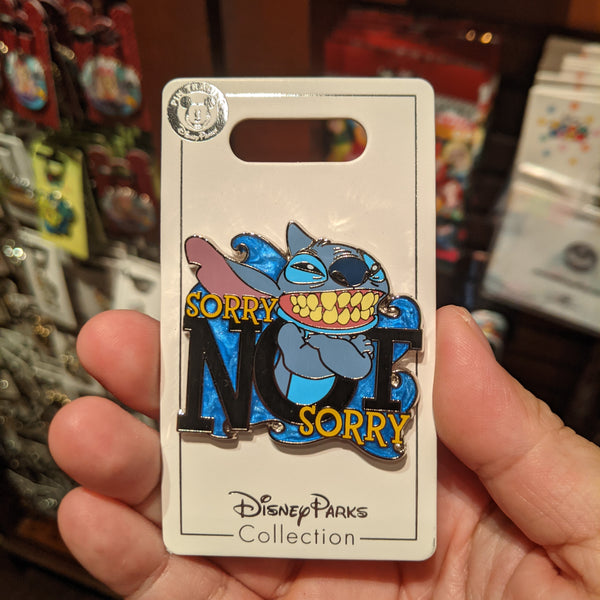 Sorry Not Sorry Stitch Pin