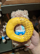 Duffy Laying on Floatie Plush Keychain