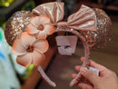 Rose Gold Plumeria Ears