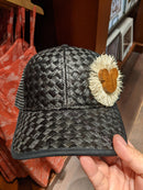 Mickey with Mane Straw Trucker Hat in Black