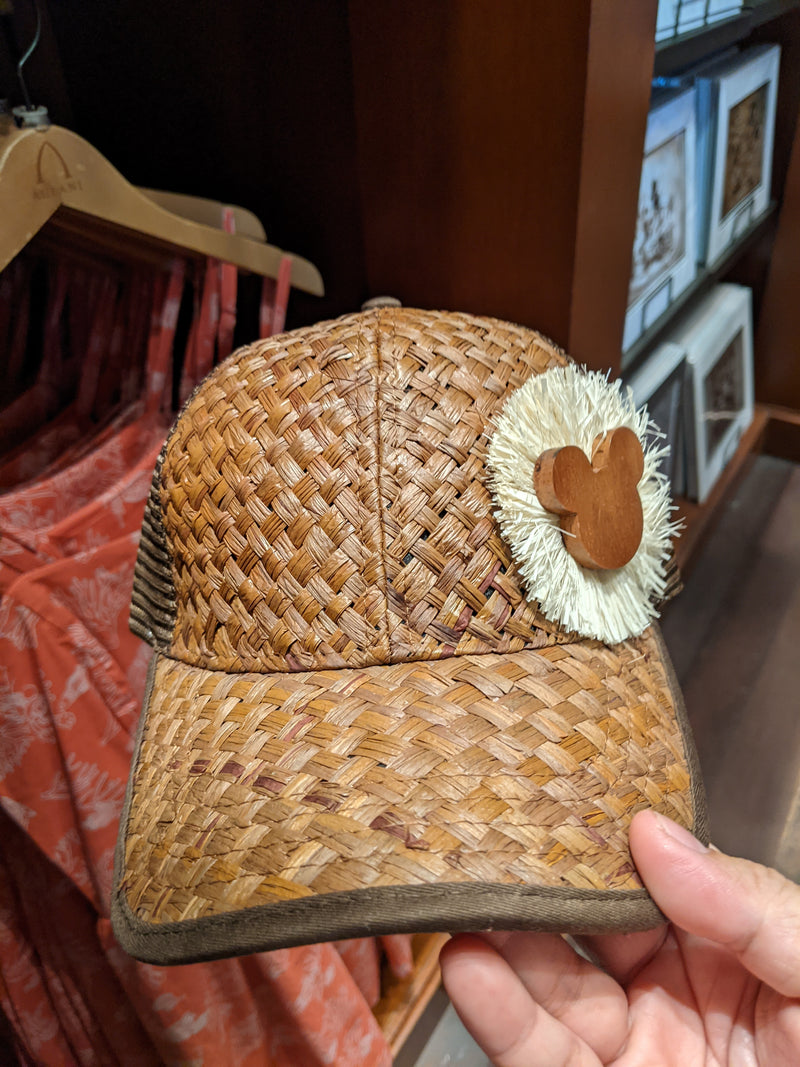 Mickey with Mane Straw Trucker Hat in Brown