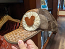 Mickey with Mane Straw Trucker Hat in Brown