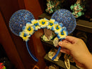 Wishes Come True Blue Plumeria Ears