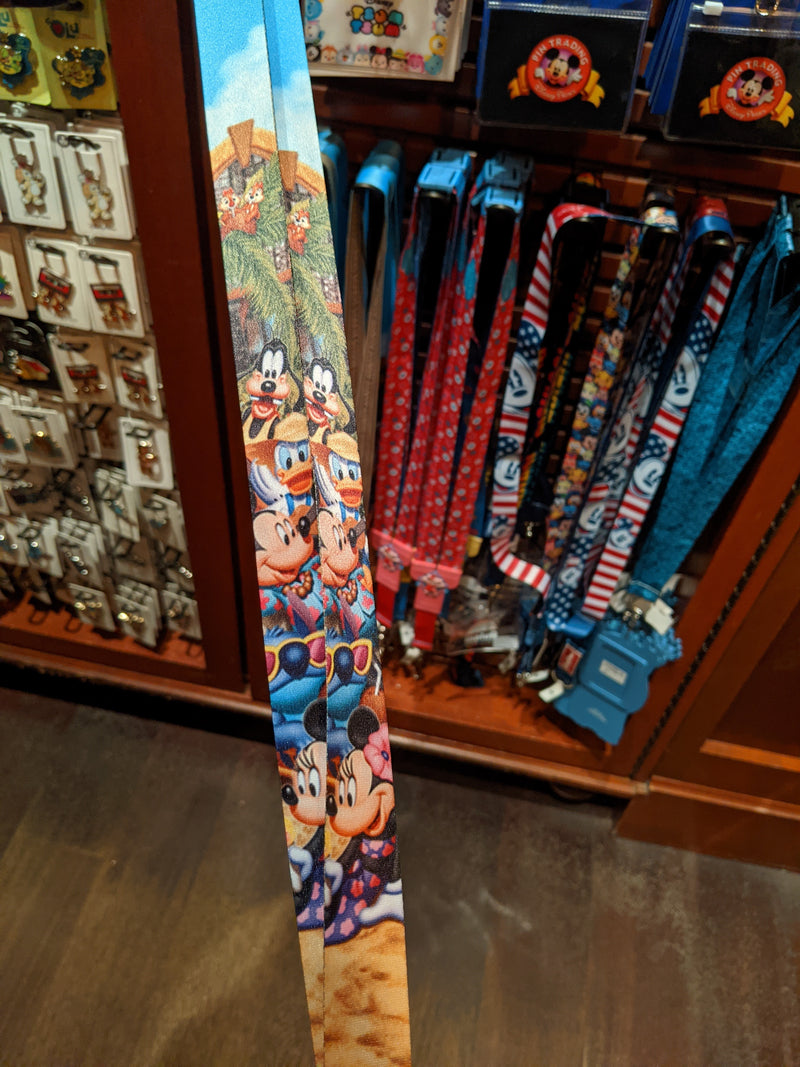 Mickey and Friends Reversible Lanyard