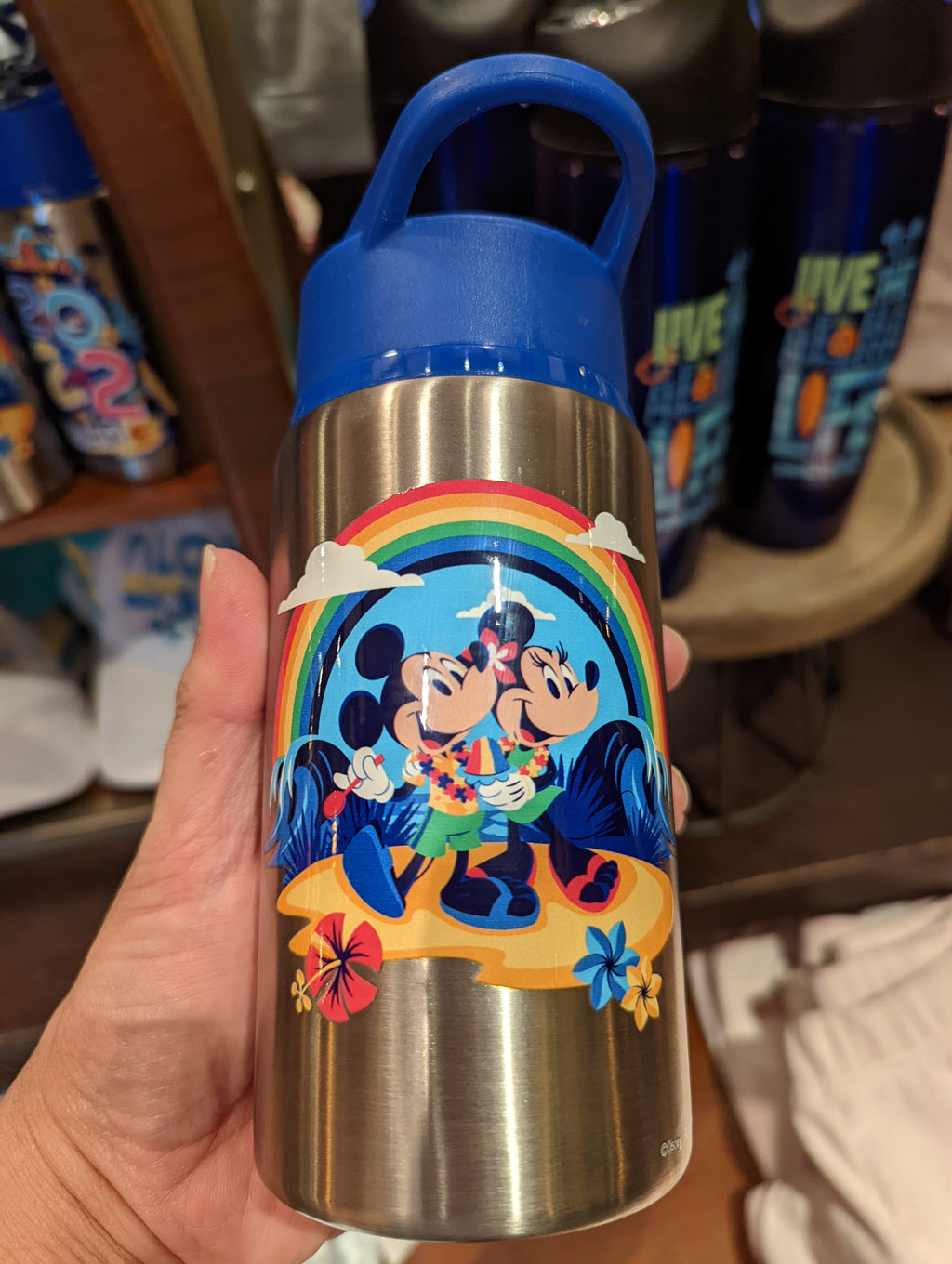 Disney Water Bottle - Mickey Mouse Rollable Water Bottle