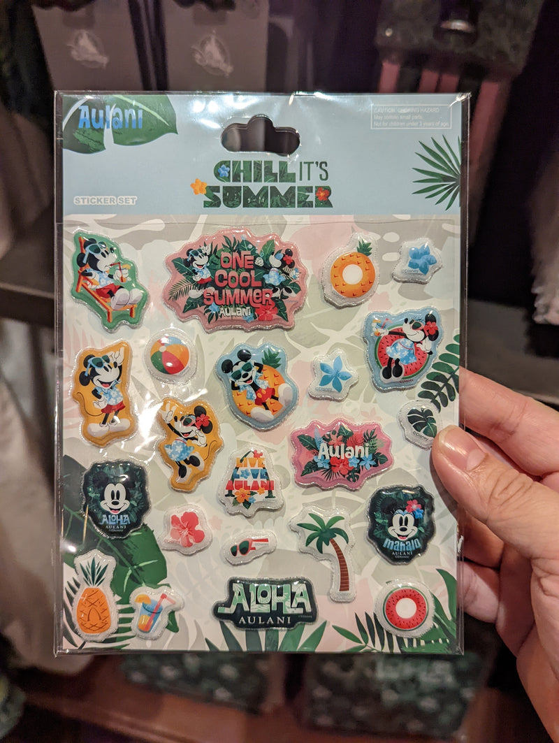 Chill It's Summer Puffy Stickers