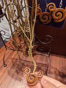 Swirled Mickey Rope Necklace
