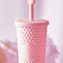 Pink Studded Keychain