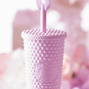 Lilac Studded Keychain