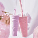 Pink Studded Keychain